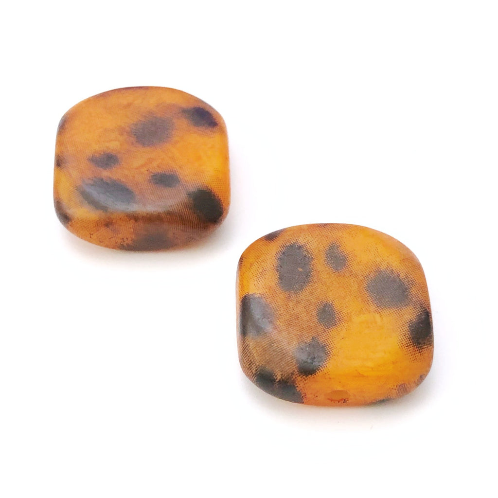 19MM Tiger Square Bead (36 pieces)