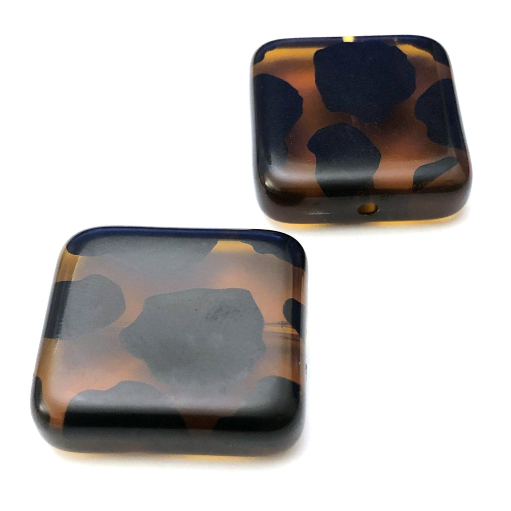 22MM "Panther" Square Bead (24 pieces)