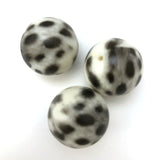 22MM Round Leopard Bead (12 pieces)