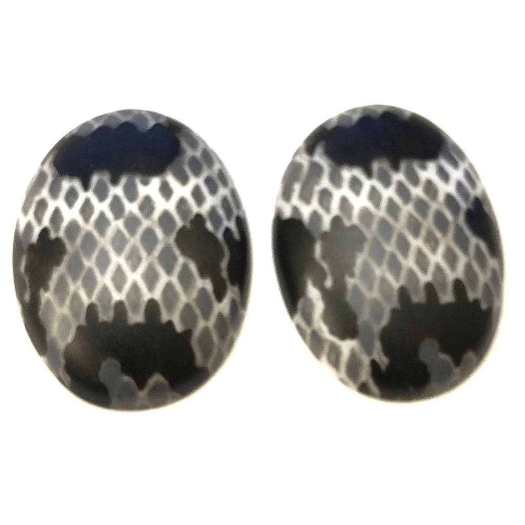 18X13MM Snakeskin Oval Cab (24 pieces)