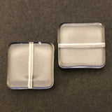 22MM Crystal Square Bead (36 pieces)