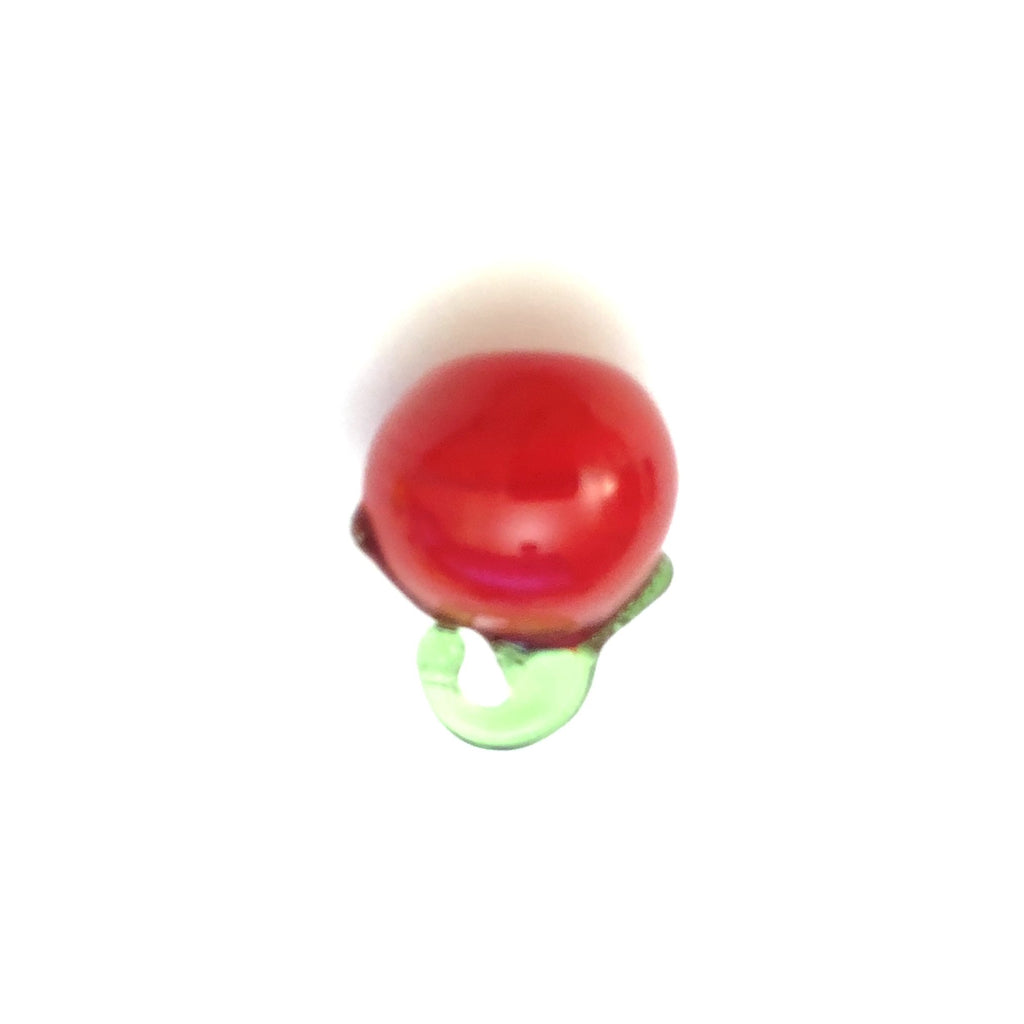 Red Cherry Glass Fruit Drop (36 pieces)