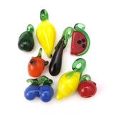 Assorted Fruit Glass Drops (36 pieces)