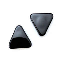 22MM Black Triangle Bead (36 pieces)