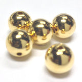 8MM Hamilton Gold Round Bead (200 pieces)