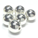 8MM Silver Round Bead (250 pieces)