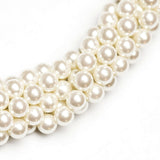3MM Kiska Pearl Beads 60" (1 dozen strands)