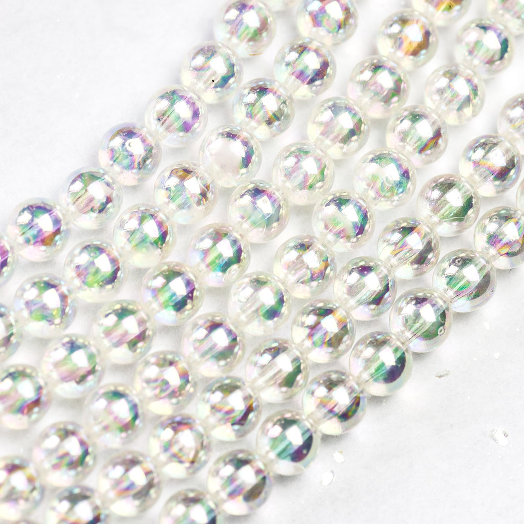 4MM Crystal Iris Beads 60" (6 strands)
