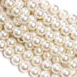 20MM Light Kiska Glass Pearls 16"