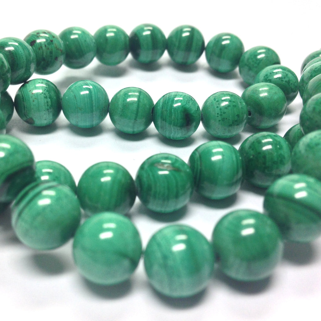 4MM Malachite Gemstone Beads 16" (100 pieces)