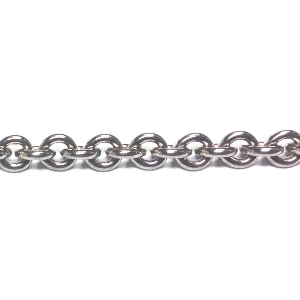 Silver Tone Plated Chain Steel Single Cable (1 foot)