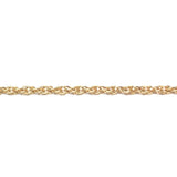 Gold Tone Plated Chain Brass Rope (1 foot)