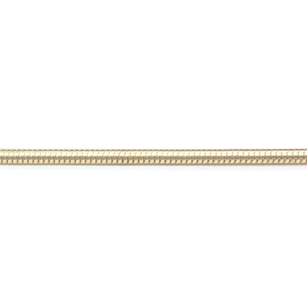 Gold Tone Snake Chain (1 foot)