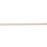 Gold Tone Plated Chain Brass Curb (1 foot)