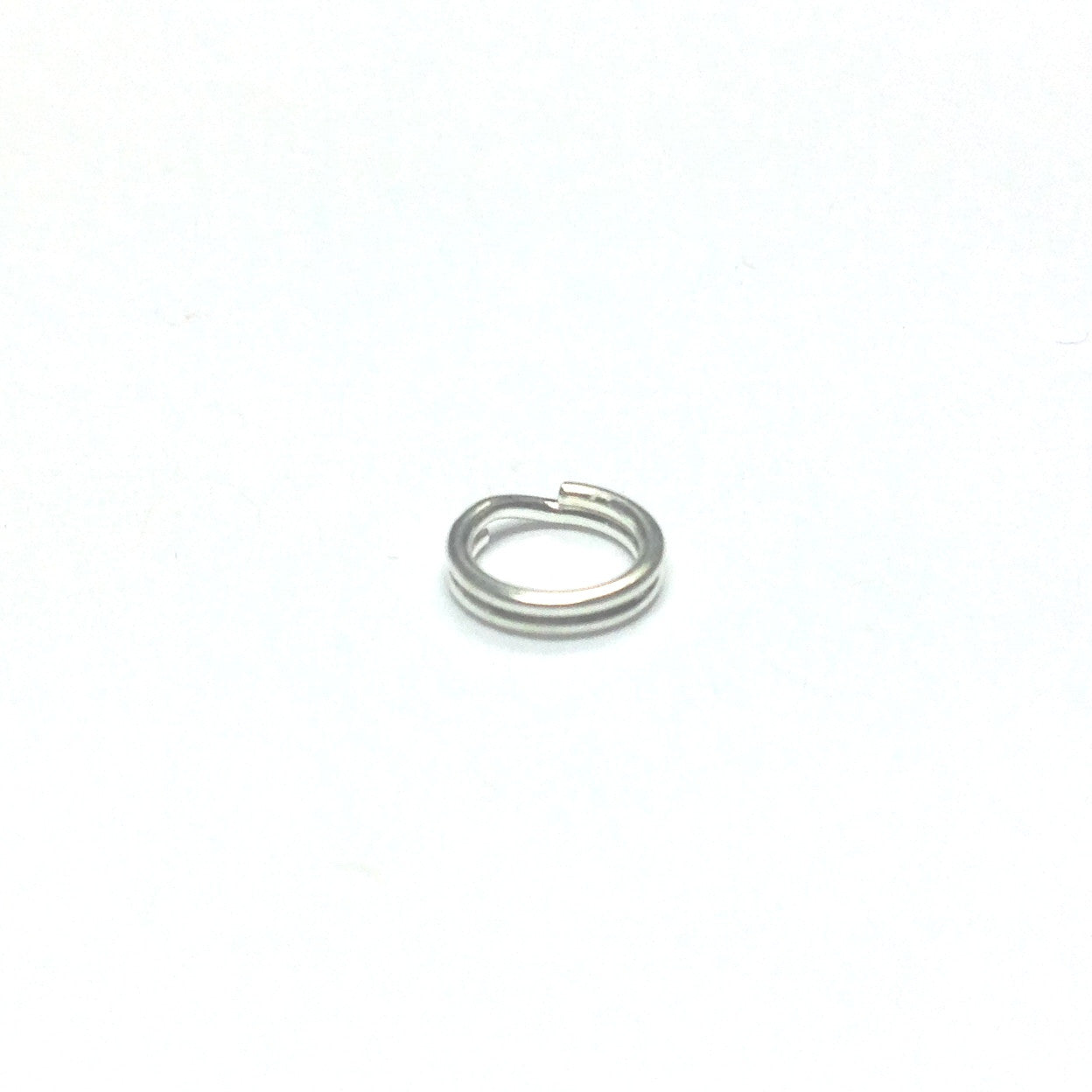 6MM Split Ring Silver Plate (144 pieces)