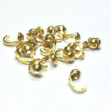 Plain Bead Tip With .039 Hole Gold (144 pieces)