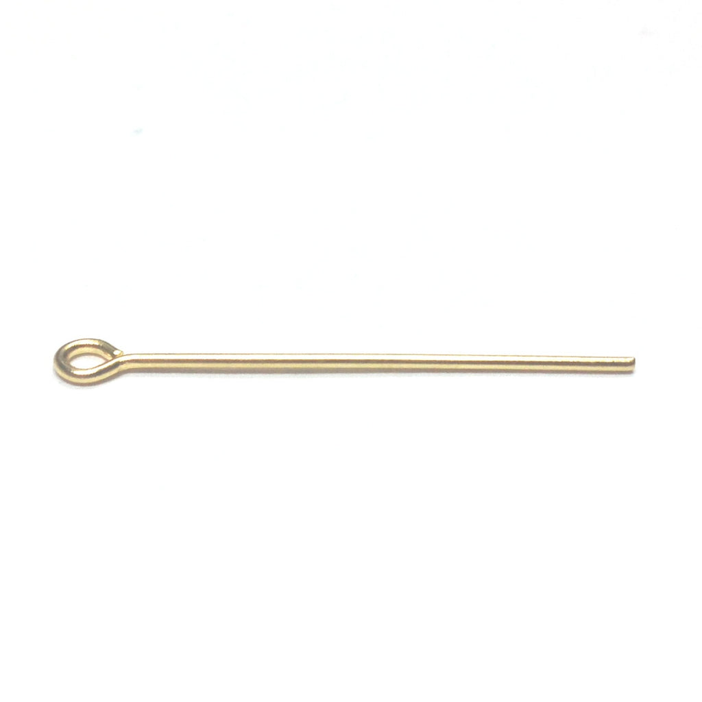 1" Brass Eyepin (.028) 1 Lb. (~3600 pieces)