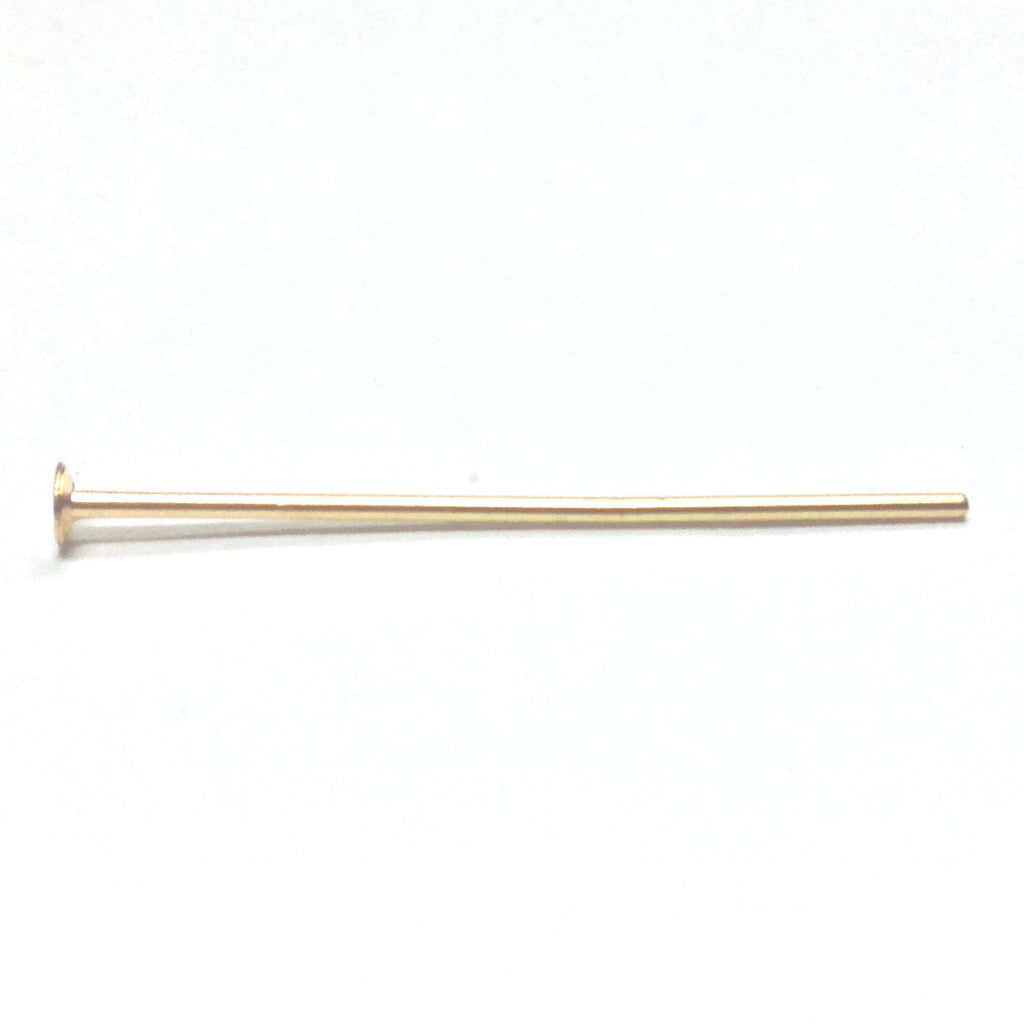 5/8" Brass Headpin(.028) 1 Lb. (~6912 pieces)