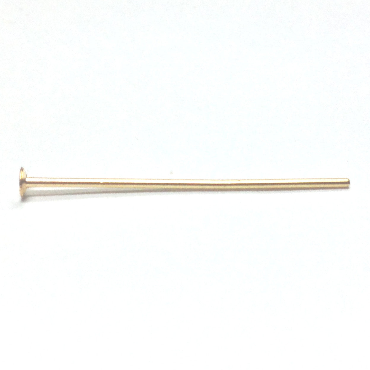 3/4" Brass Headpin (.028) 1 Oz. (~365 pieces)