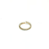 08 (5X7.5MM) .040 Oval Brass Jumpring (288 pieces)