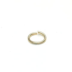 06 (3X4.5MM) .032 Oval Brass Jump Ring (288 pieces)