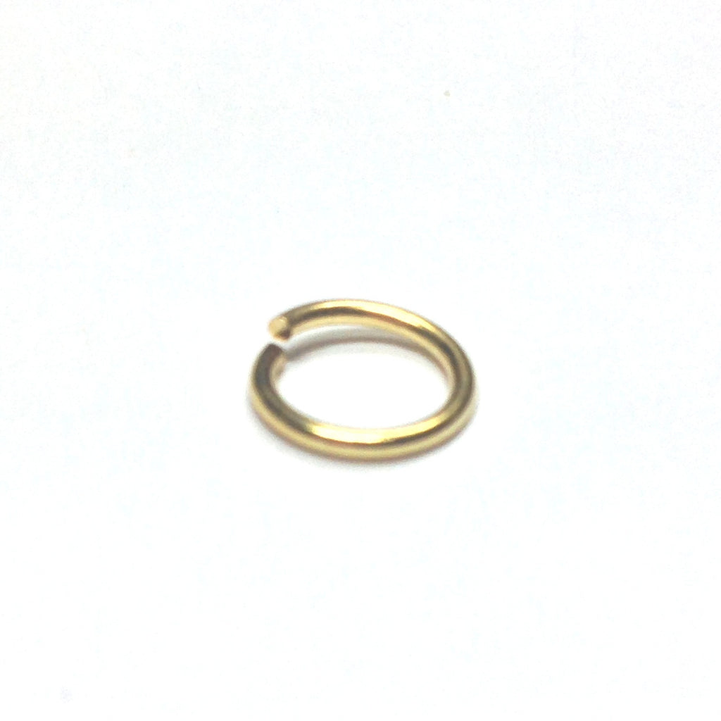 R5 (7.5MM) .040 Brass Jump Ring 1 Lb. (~3168 pieces)