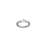 08 (5X7.5MM) .040 Oval Nickel Jump Ring 1 Lb. (~4032 pieces)