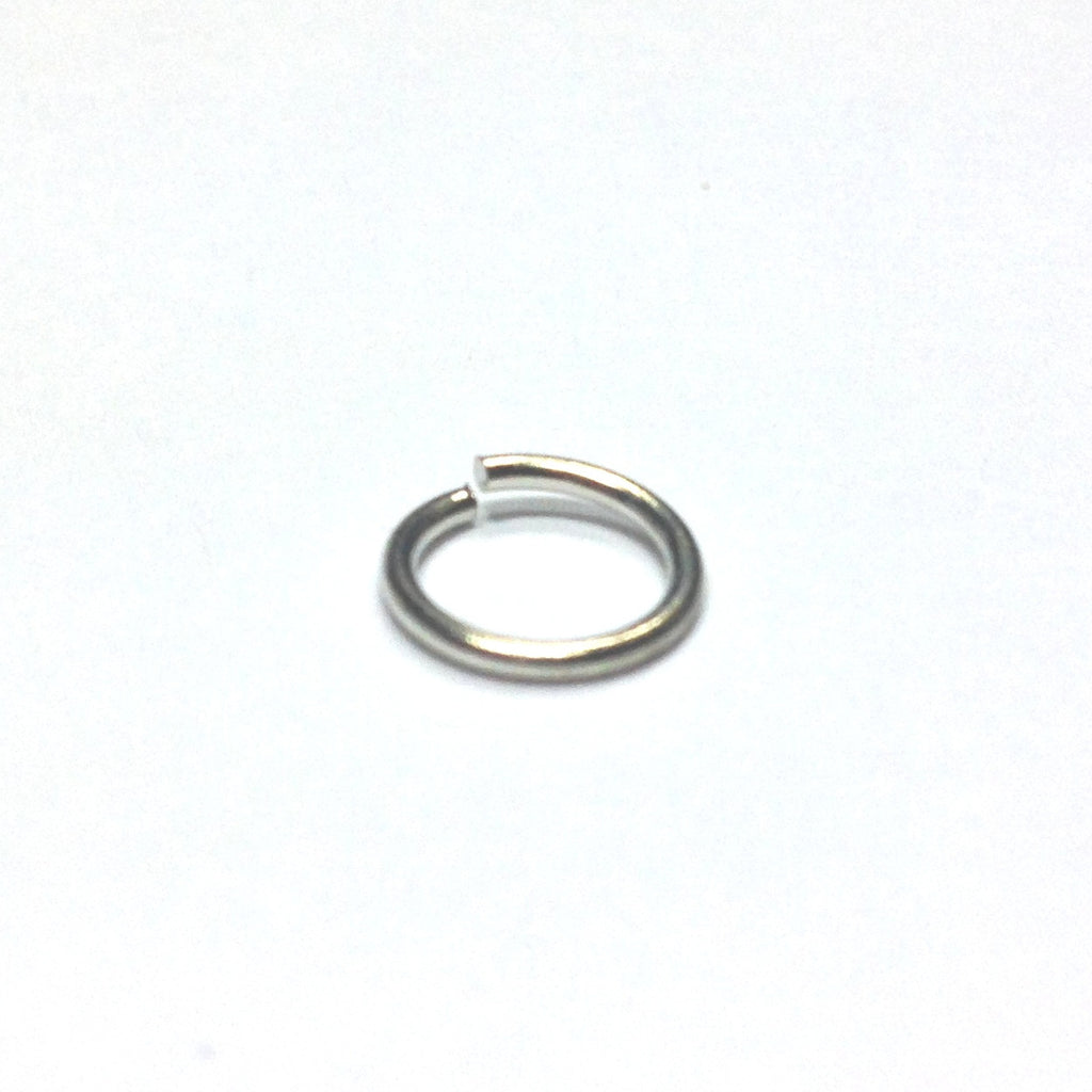 R1 (4MM) .028 Nickel Jump Ring 1 Lb. (~16416 pieces)