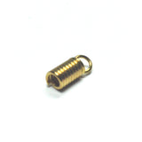 7X4MM Gilt Spring With Loop 2MM Opening (144 pieces)