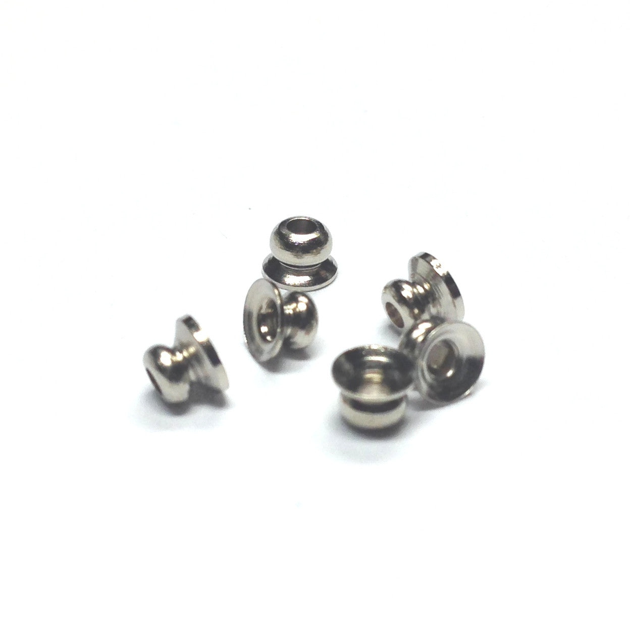 3MM Nickel Ball With 4MM Bead Cap (144 pieces)