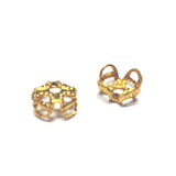 7MM Gilt Filigree Bead Cap (144 pieces)