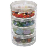 Large Stack Jar-4 Compartments- 1 Lid (1 piece)