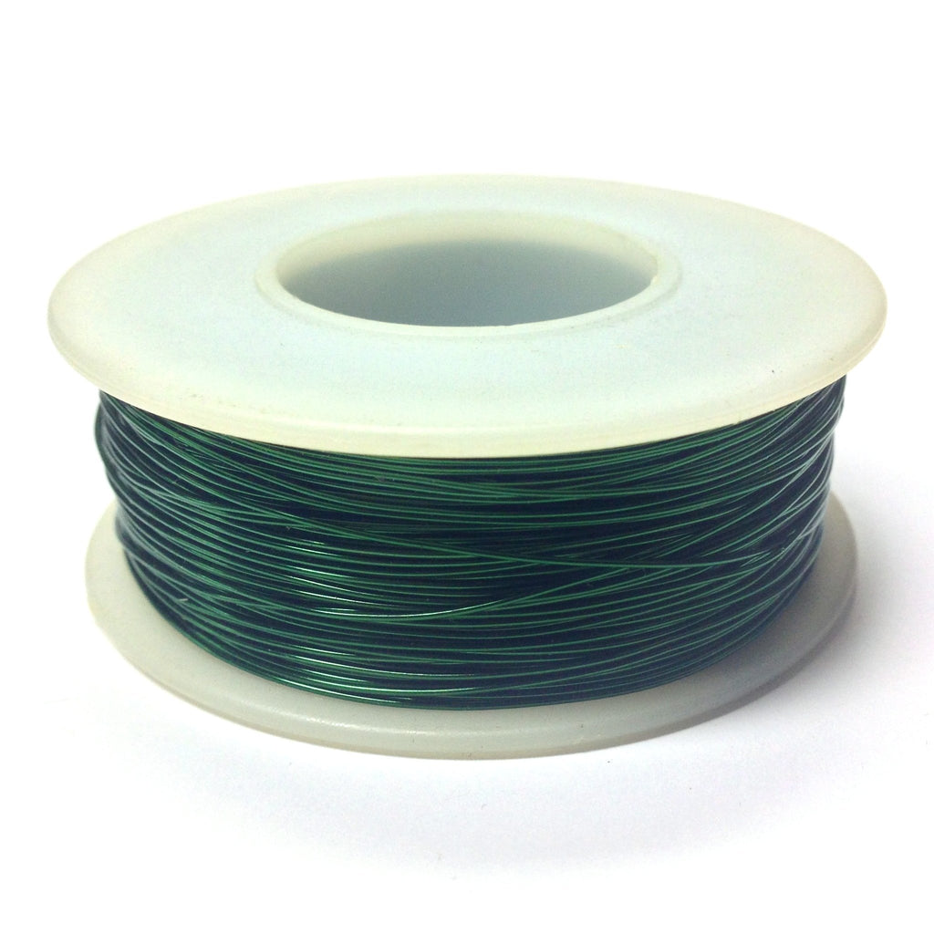 #22 Green Copper Wire 4 Oz Spool (~125 Ft) (1 pieces)