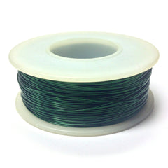 #28 Green Copper Wire 4 Oz Spool (~500 Ft) (1 pieces)