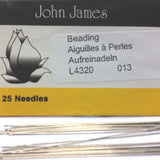 #13 English Beading Needle (25/Pkg)