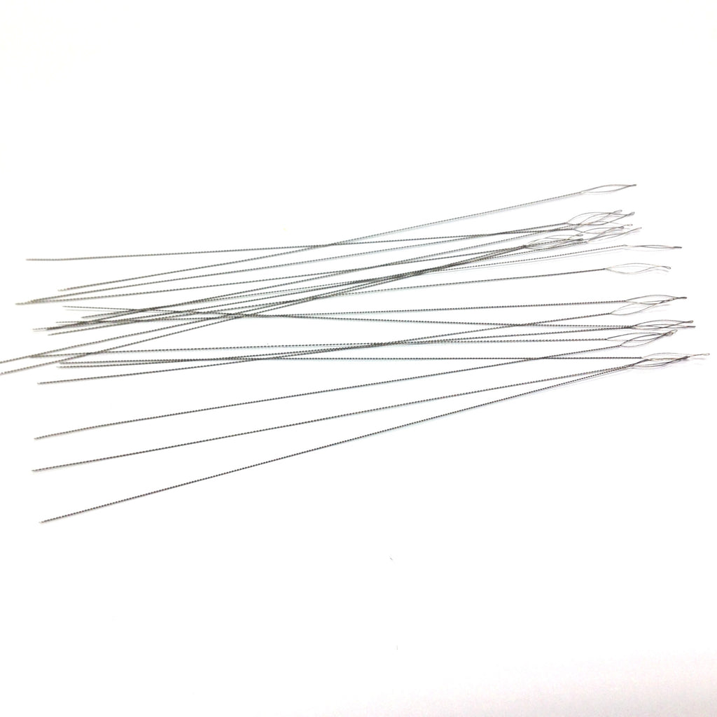 5" .012 Steel Twist Needle (Oval Eye) 50 Pcs/Pk