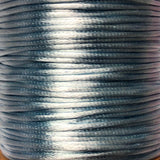 Size #2 - 3MM Lt Blue Satin Cord (Rattail) 144 Yds