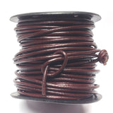 1MM Brown Leather Lace 100Yd