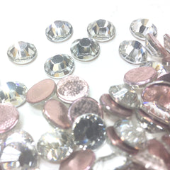 Ss40 Swarovski Faceted Crystal Foiled Cab With Hotfix (144 pieces)