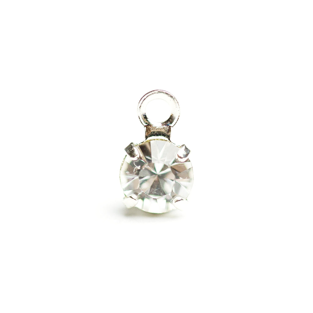 Ss47 1-Ring Set Crystal/Silver (6 pieces)