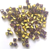 P14 4-Prong Set Amethyst/Brass (288 pieces)