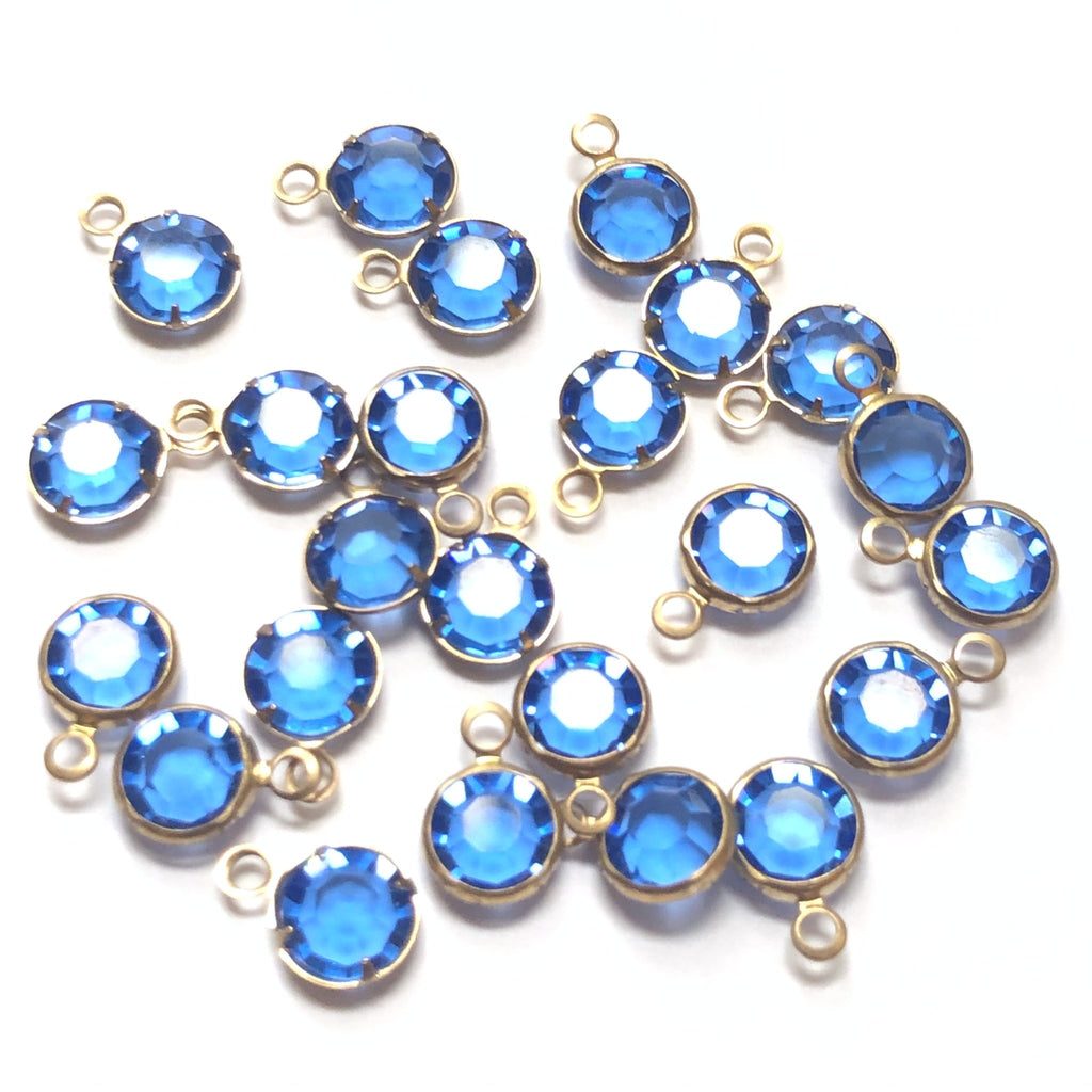 Ss29 Channel 1 Ring Sapphire/Brass (48 pieces)