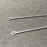 .925 Sterling Eyepin .020 X 1.5" (36 Pc/Pk)