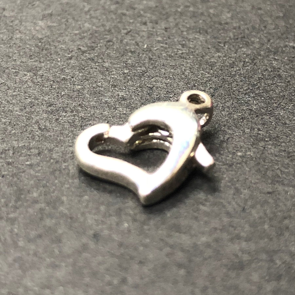 .925 Sterling Heart Clasp (1Pc/Pk)