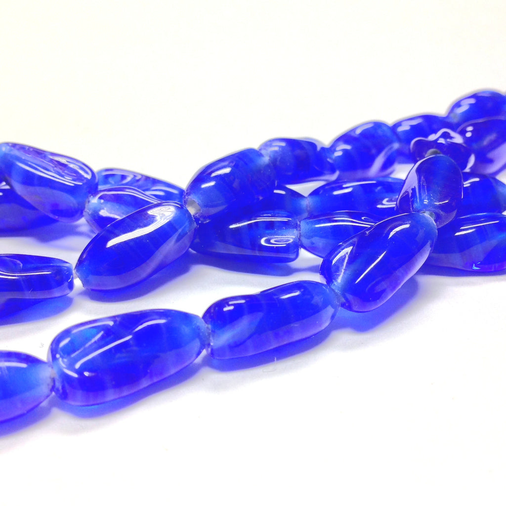 12X7MM Sapphire Baroque Pearshape Bead ~120 pieces