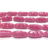 13X7MM Rose Baroque Glass Bead (110 pieces)