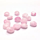 9MM Pink Glass Disc Bead (72 pieces)