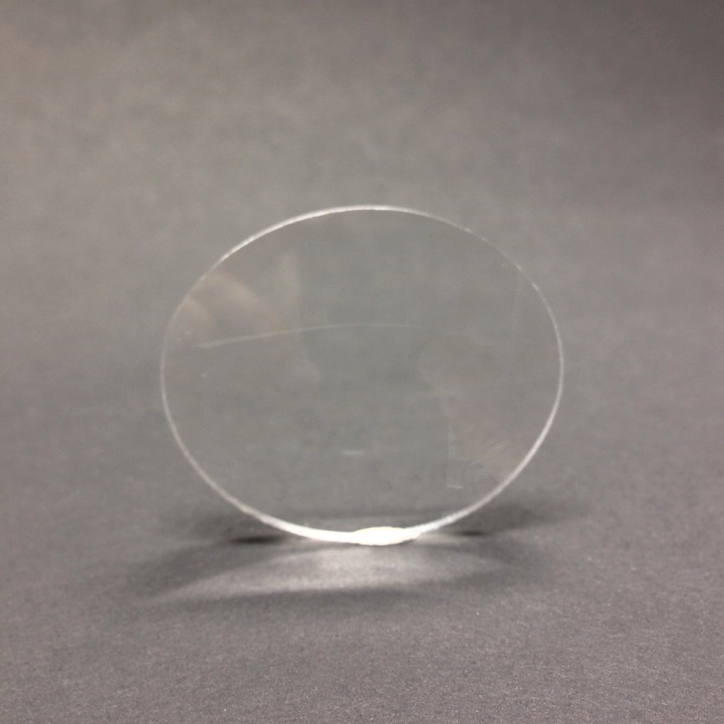 37X31MM Oval Crystal Plexi Magnifying Lens (4 pieces)