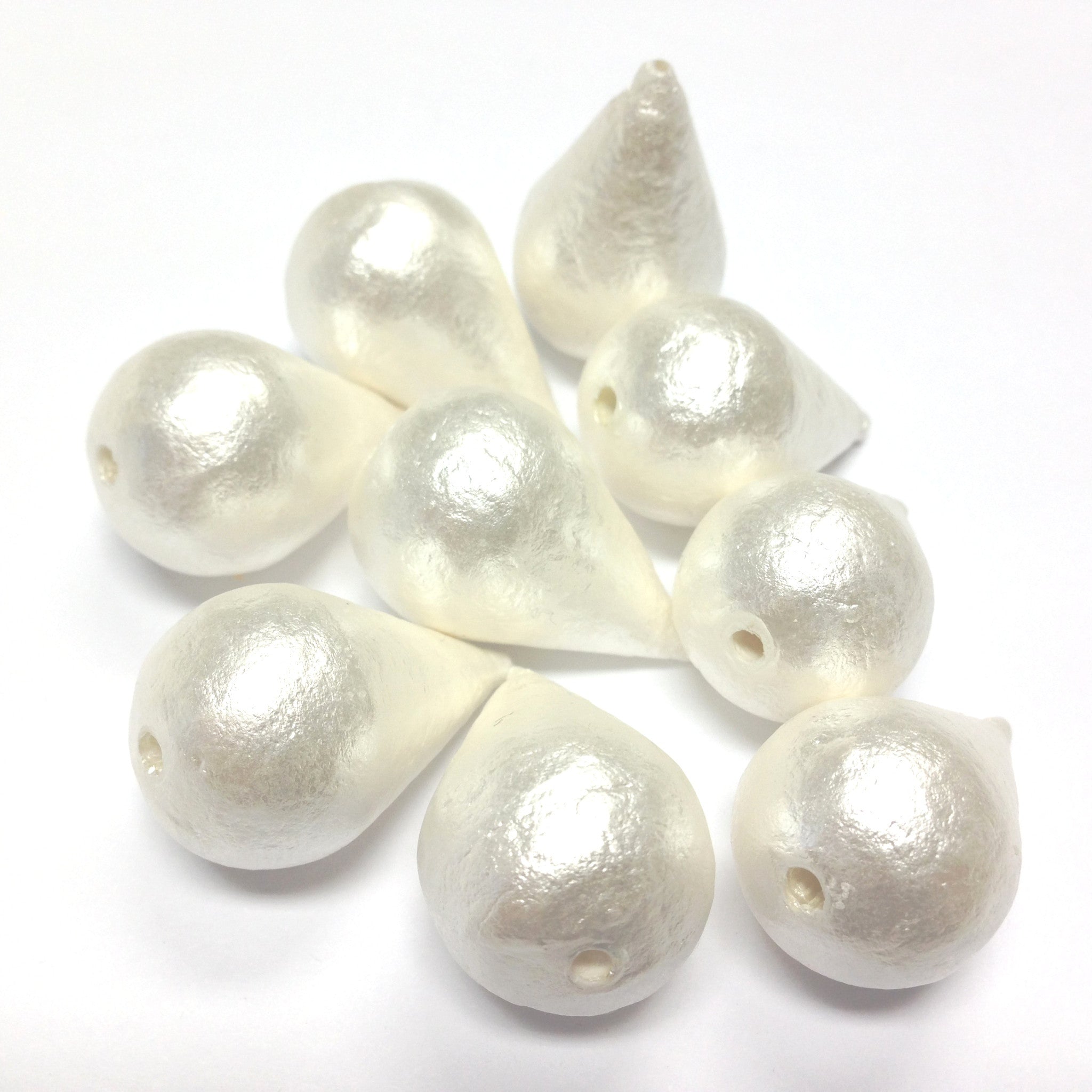 4mm Matte White Marble Beads 16 inch Strand 15137