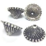 Ant. Silver Fancy Fluted Cap (36 pieces)